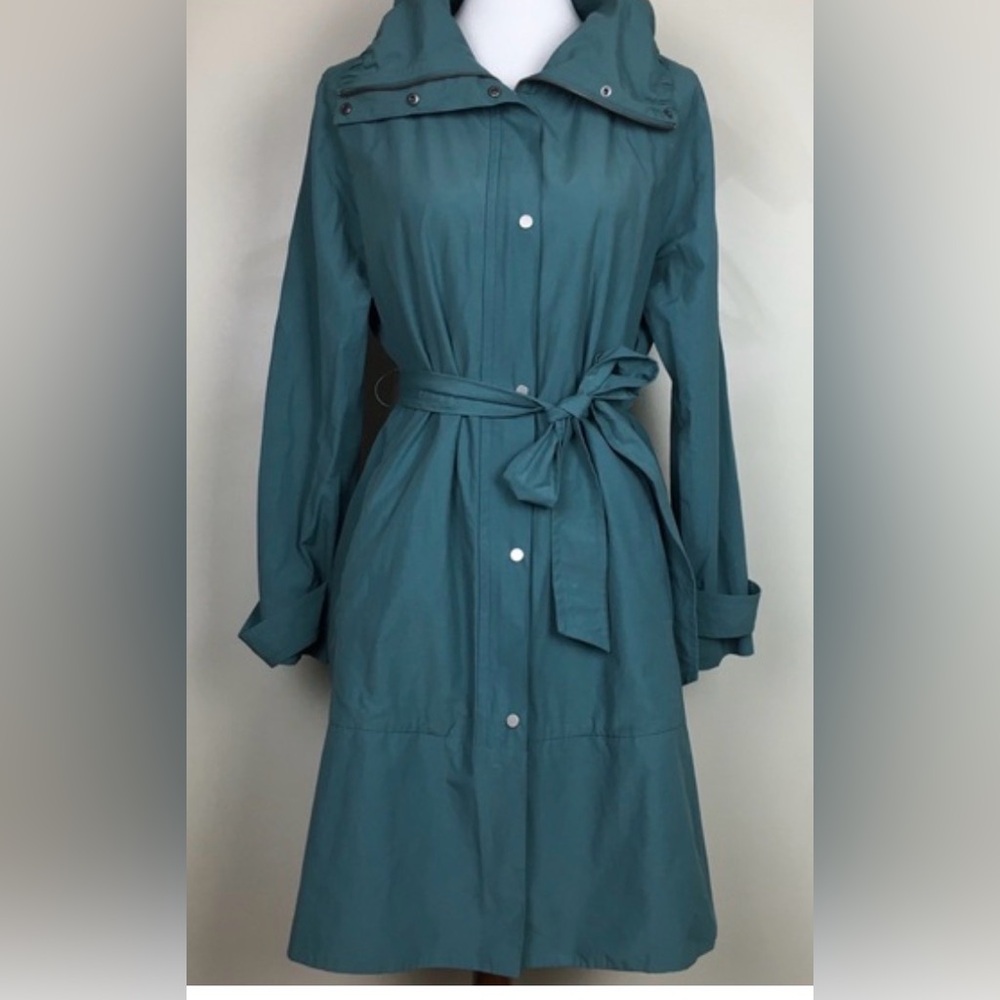 Eileen Fisher Ocean Blue Long Sleeve Jacket